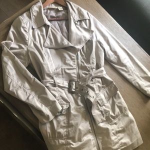 DKNY JEANS Belted Trench